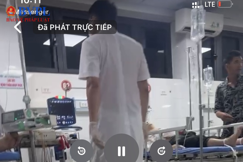 Xôn xao Clip người nhà bệnh nhân tố bệnh viện tắc trách