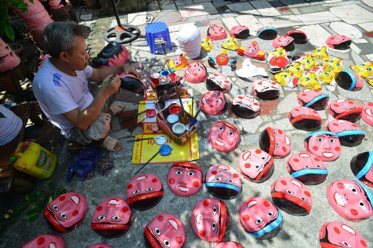 Ngôi làng cổ kính lưu giữ ký ức tuổi thơ mùa Trung thu