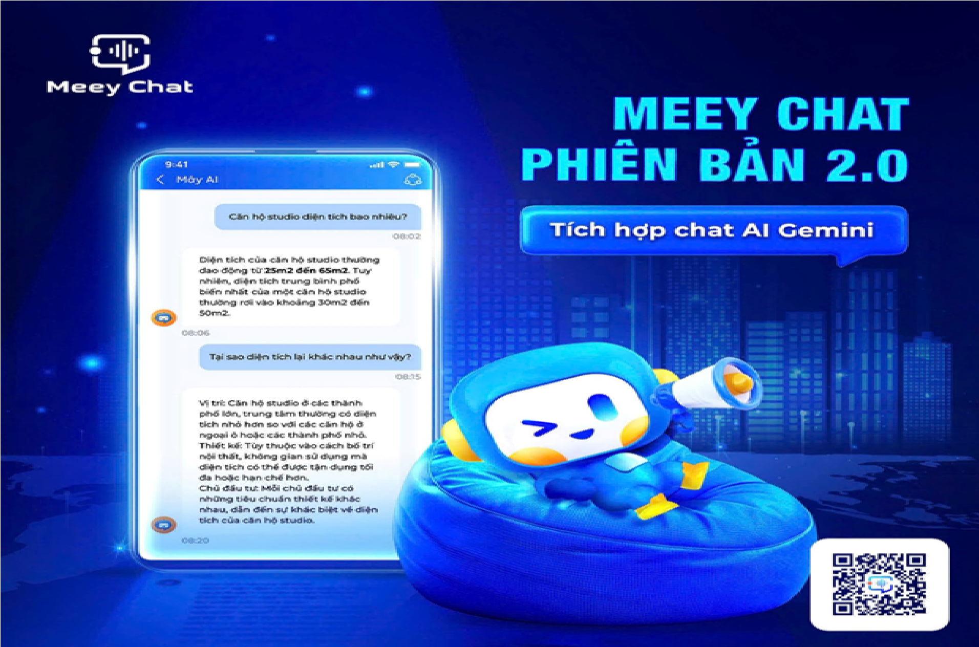 Trải nghiệm hoàn toàn vượt trội với Meey Chat phiên bản 2 0