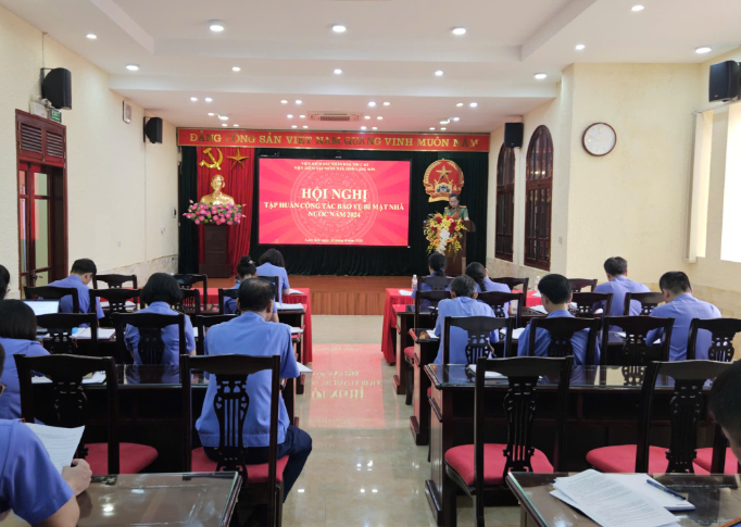 VKSND tỉnh Lạng Sơn tập huấn công tác bảo vệ bí mật Nhà nước