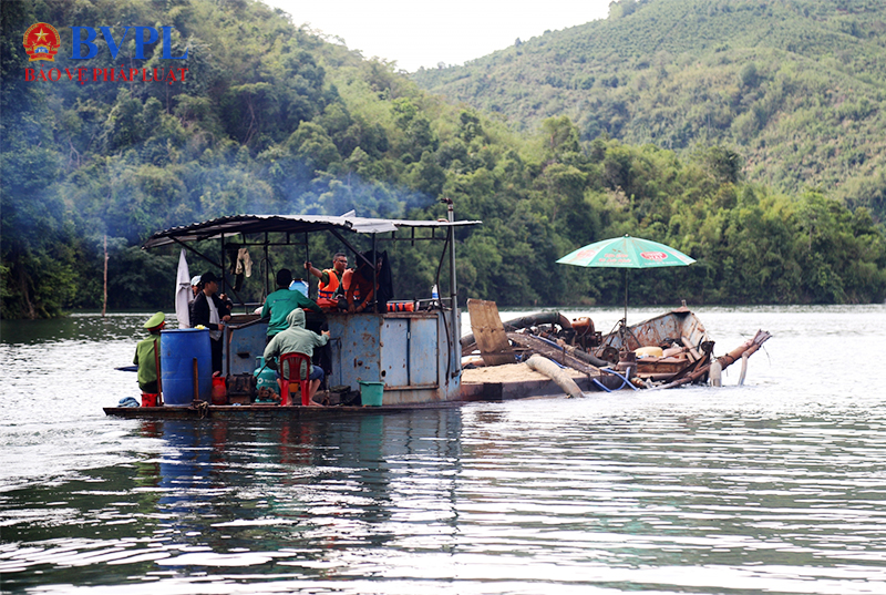 Xử phạt một cá nhân 65 triệu đồng vì khai thác cát trái phép