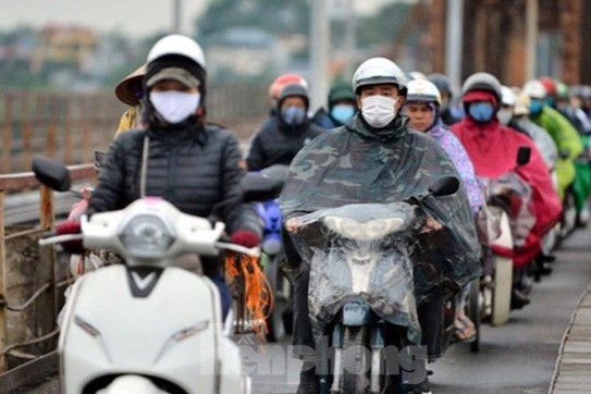 Ảnh hưởng của không khí lạnh, miền Bắc mưa lớn, giảm nhiệt