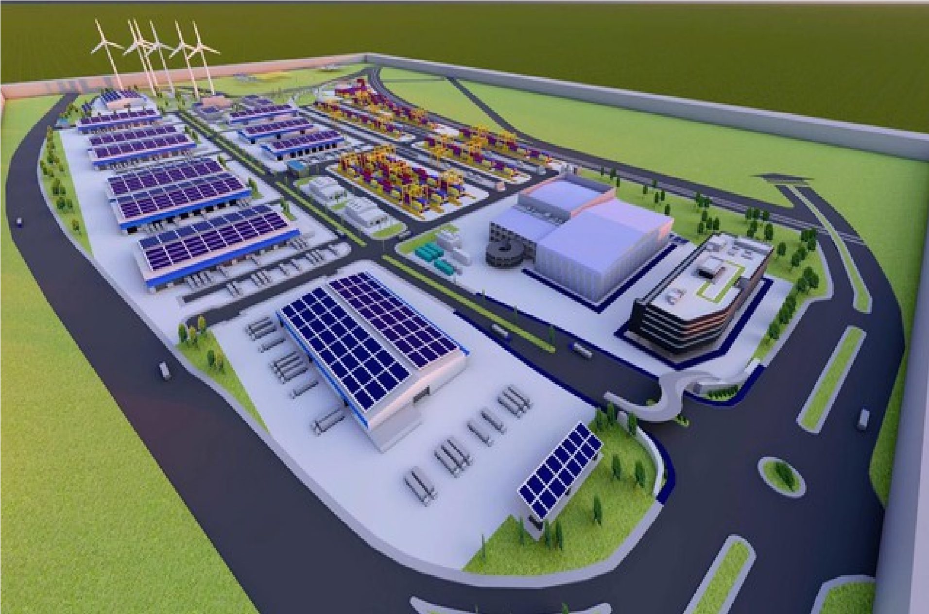 Ứng dụng AI, “siêu cảng” logistics của T T - YCH giảm 95 thời gian vận chuyển trong kho