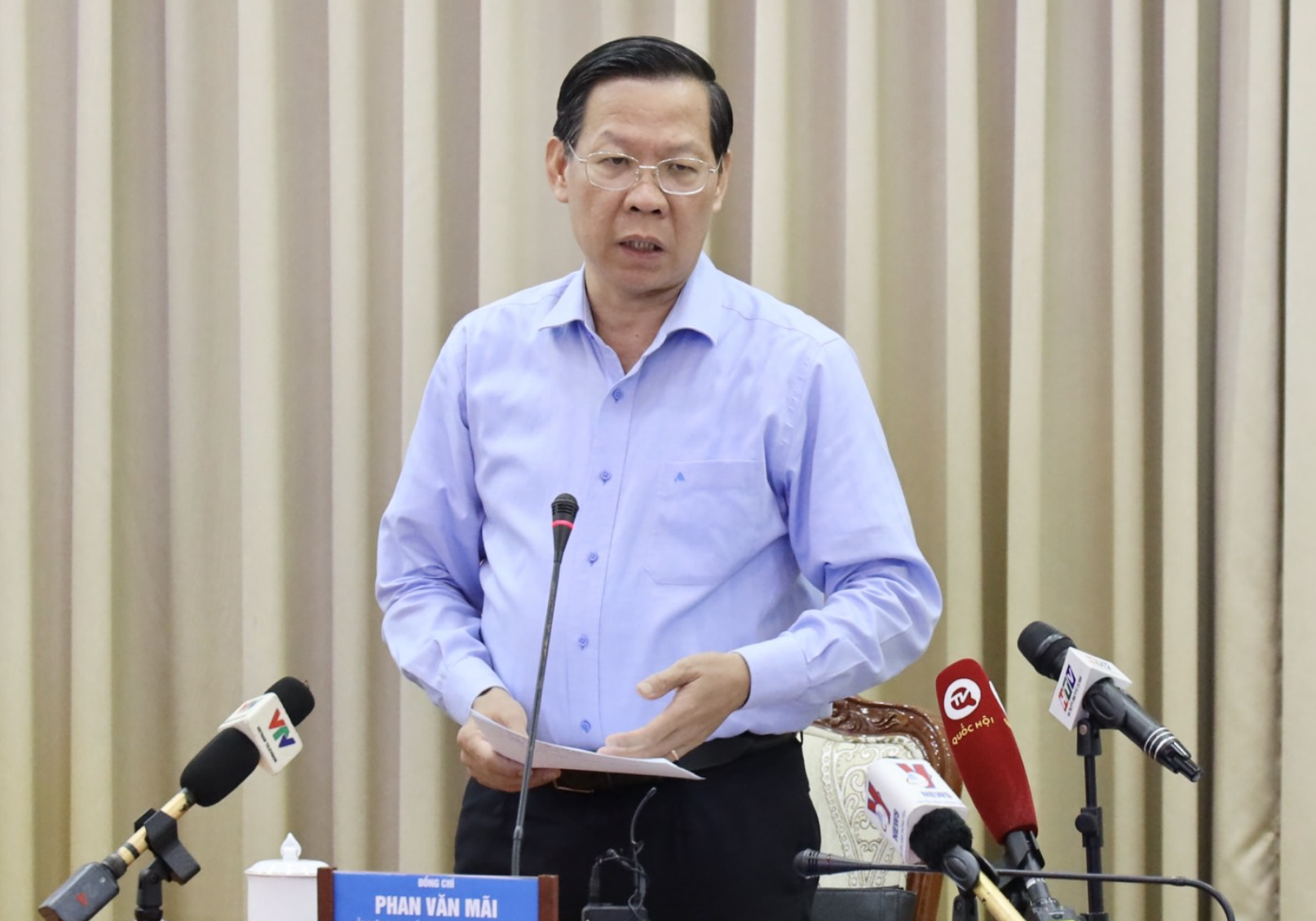 Chủ tịch UBND TP HCM Phan Văn Mãi nhận thêm nhiệm vụ mới