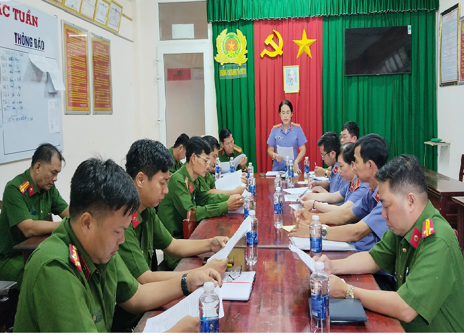 VKSND tỉnh Hậu Giang trực tiếp kiểm sát hoạt động thi hành án hình sự