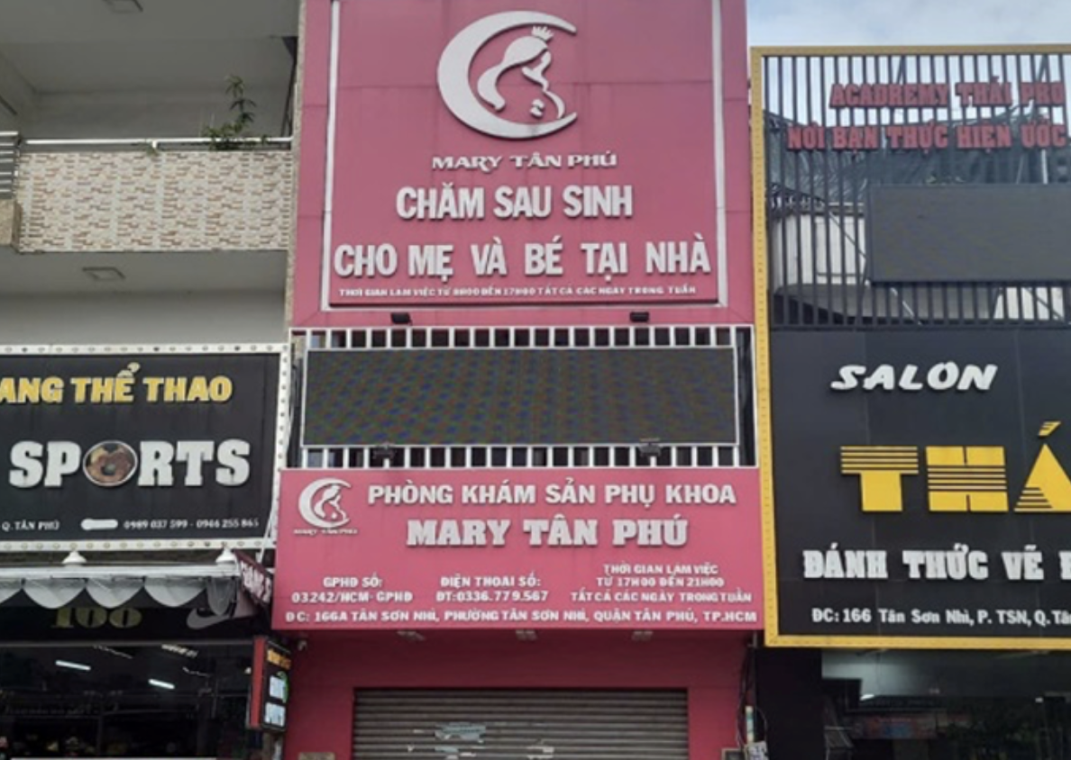 Xử lý nghiêm các vi phạm của một phòng khám tại quận Tân Phú, TP HCM