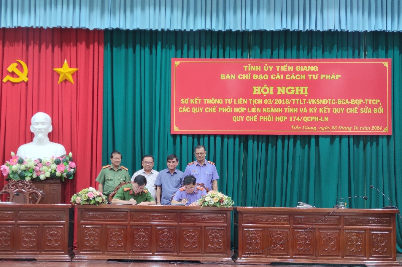 Tiền Giang tiếp tục tăng cường, nâng cao hiệu quả công tác phối hợp liên ngành