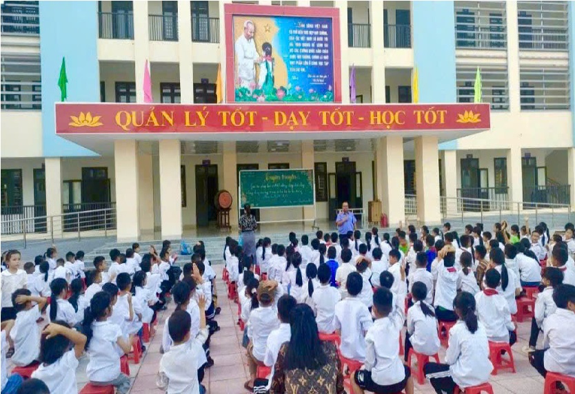 VKSND huyện Bình Liêu tuyên truyền chống xâm hại trẻ em, bạo lực học đường