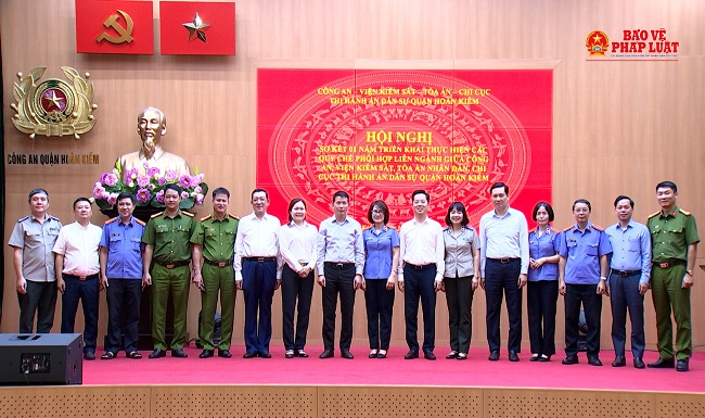 Hội nghị Sơ kết Các Quy chế Phối hợp Liên ngành quận Hoàn Kiếm, Hà Nội