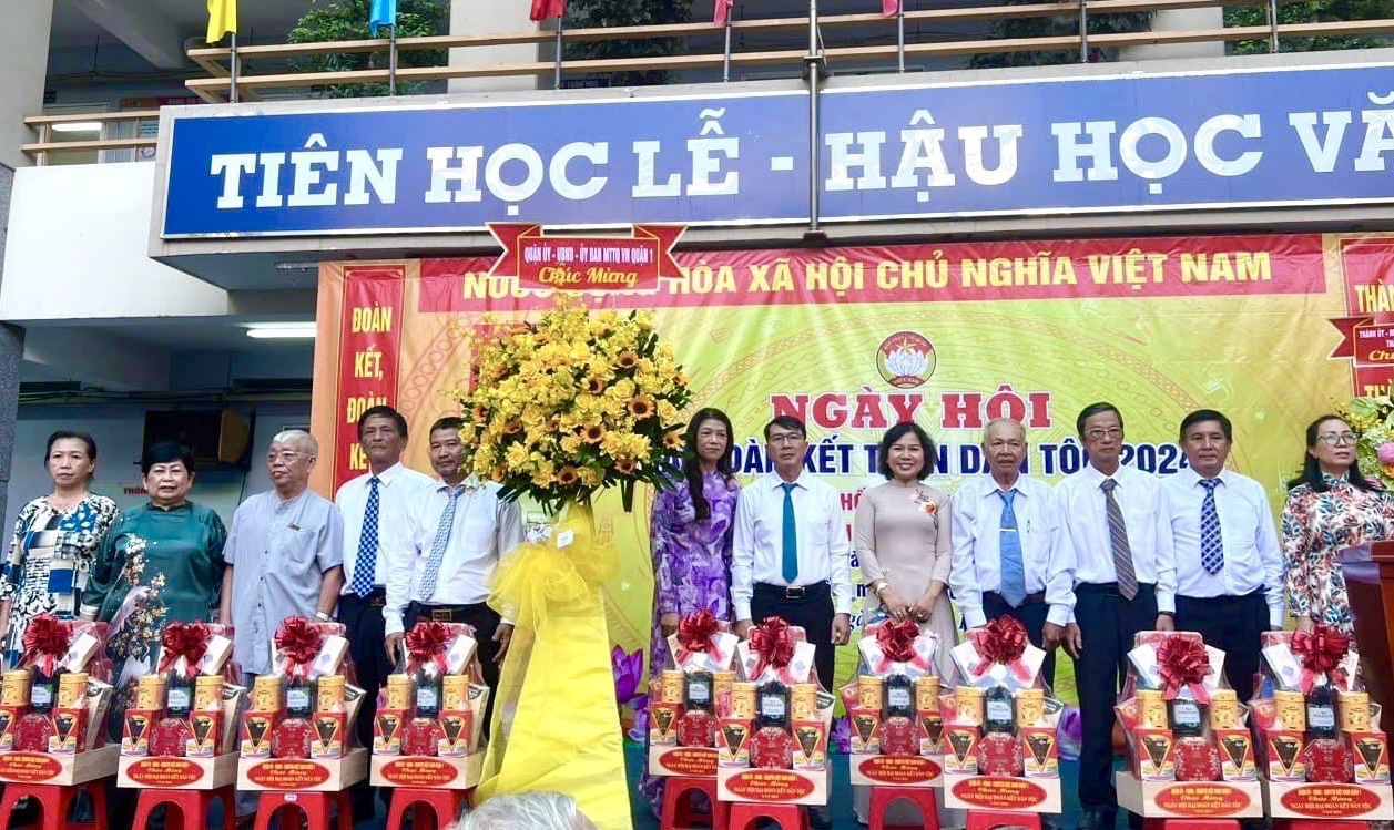 11 11 khu phố phường Đa Kao quận 1, TP HCM đạt Khu phố văn hóa