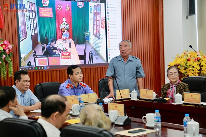 VKSND tỉnh Thanh Hóa góp ý Đề án của Ban cán sự đảng VKSND tối cao trình Bộ Chính trị