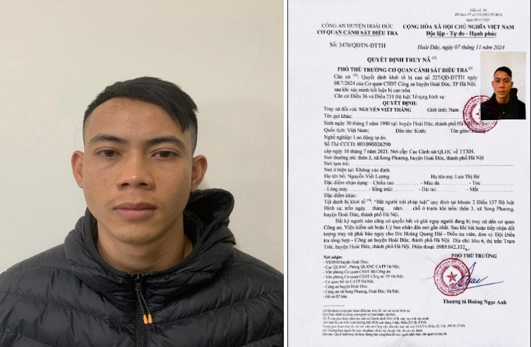 Truy nã đối với đối tượng bắt người trái pháp luật