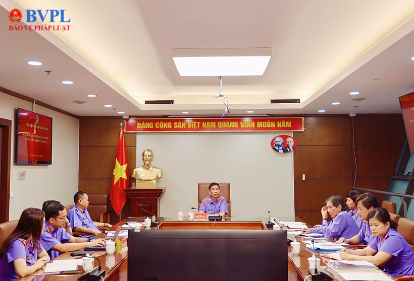 Họp Ban chỉ đạo tổng kiểm kê tài sản công ngành Kiểm sát nhân dân