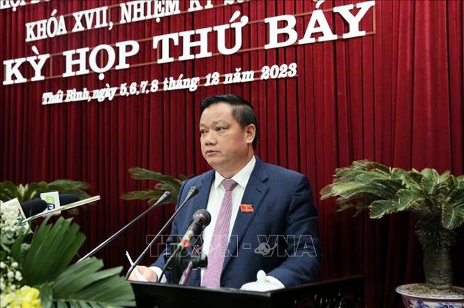 Ông Nguyễn Khắc Thận được bầu giữ chức Bí thư Tỉnh ủy Thái Bình