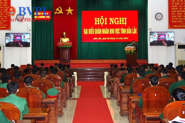 Hội nghị đại biểu quân nhân khu vực tỉnh Đăk Lăk