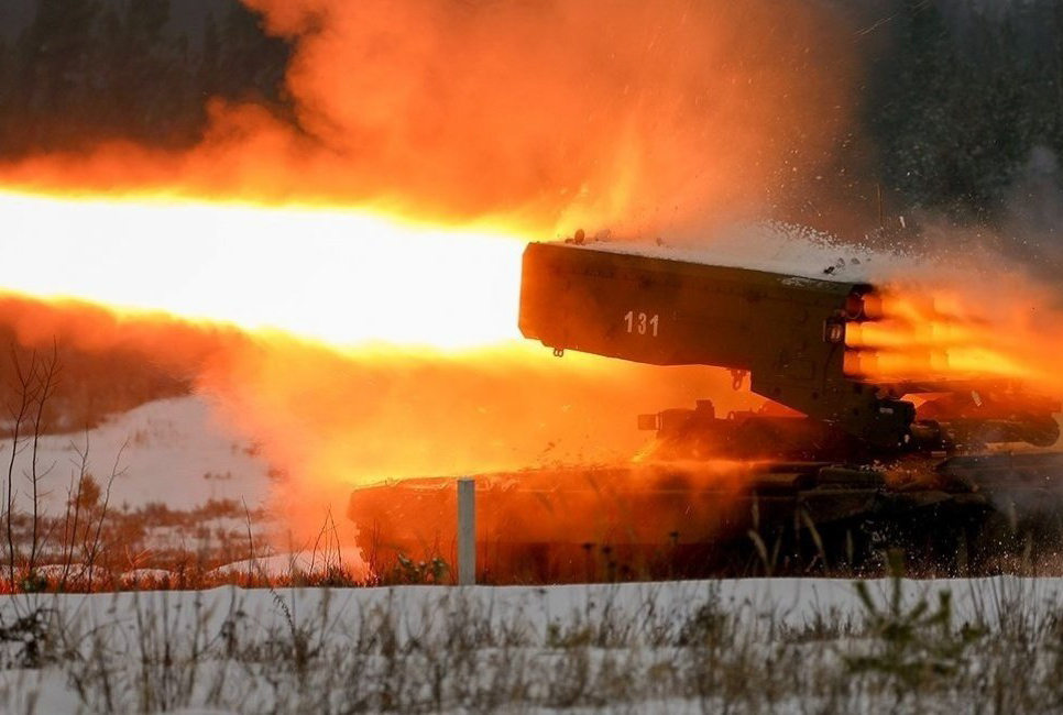 Nga tiết lộ loại vũ khí đáng sợ “hỏa thần” Solntsepyok