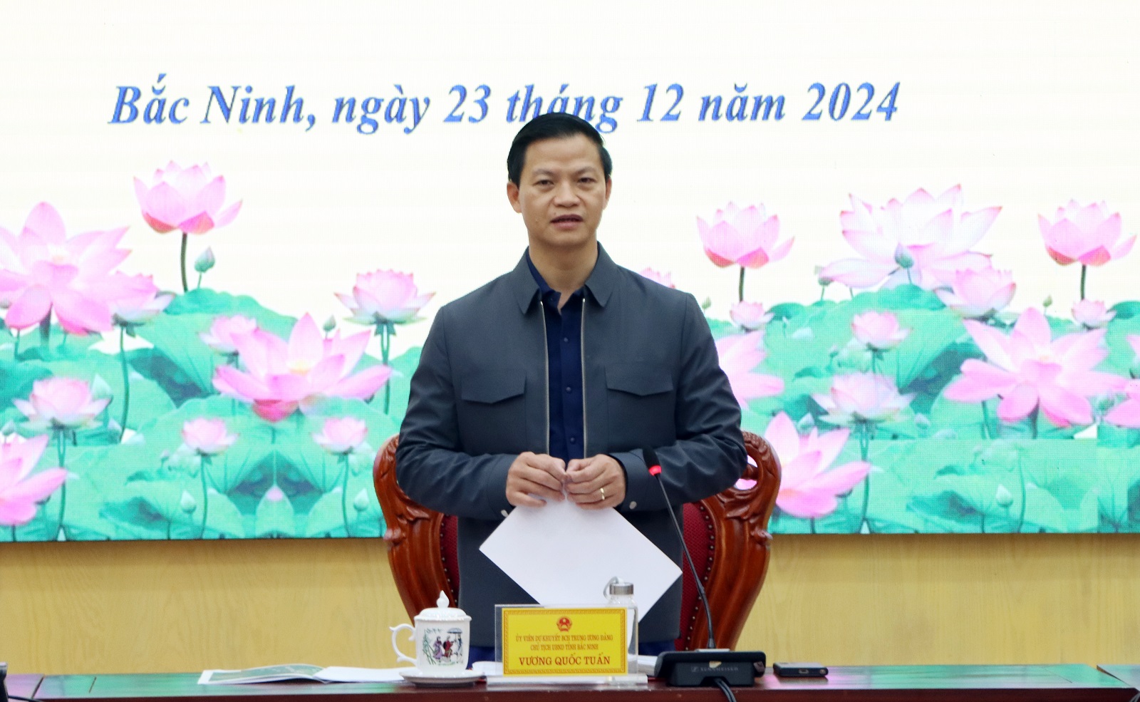 Chủ tịch tỉnh Bắc Ninh chỉ đạo tháo gỡ vướng mắc giải phóng mặt bằng KCN Nam Sơn - Hạp Lĩnh