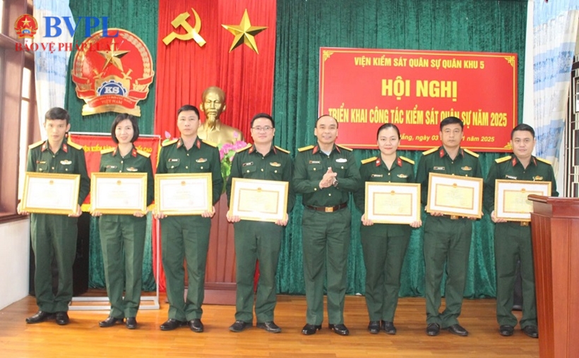 VKSQS Quân khu 5 triển khai công tác kiểm sát năm 2025