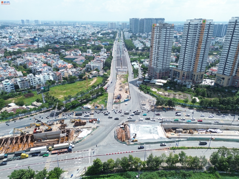 10 dự án giao thông nào tại TP HCM sẽ thông xe trước Tết Nguyên đán