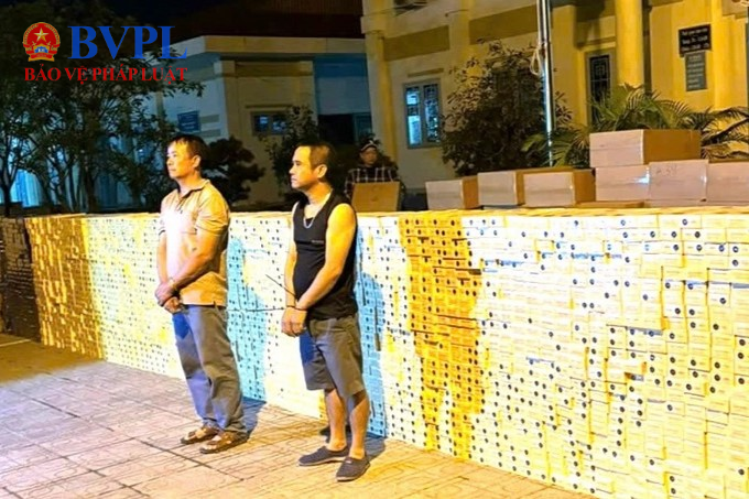Phá đường dây vận chuyển thuốc lá lậu “khủng” tiêu thụ phía Nam