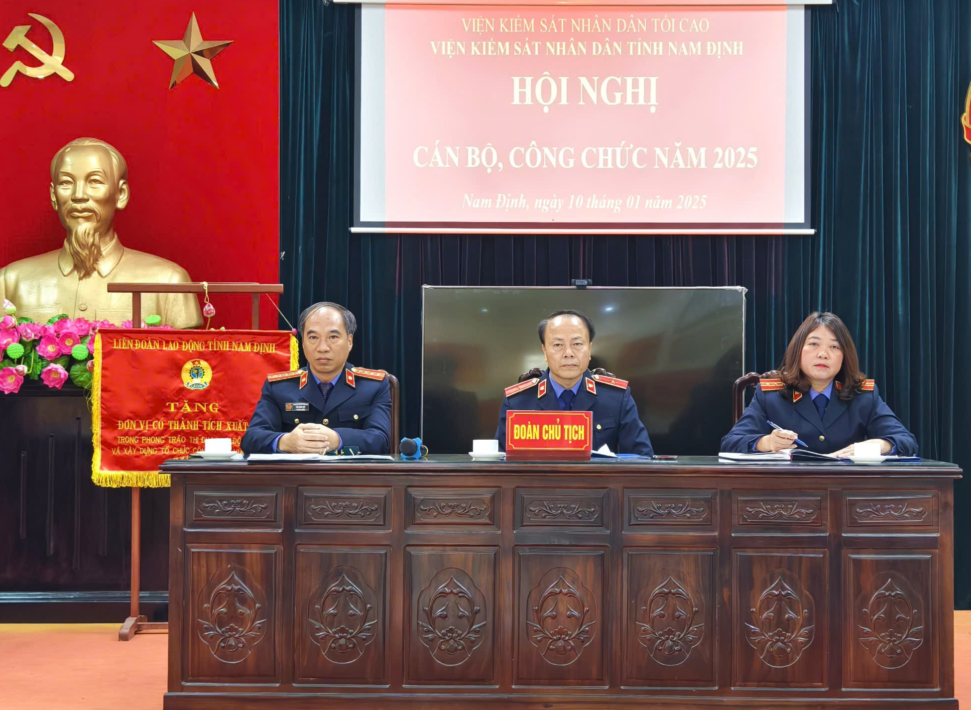 VKSND tỉnh Nam Định tổ chức Hội nghị Cán bộ, công chức