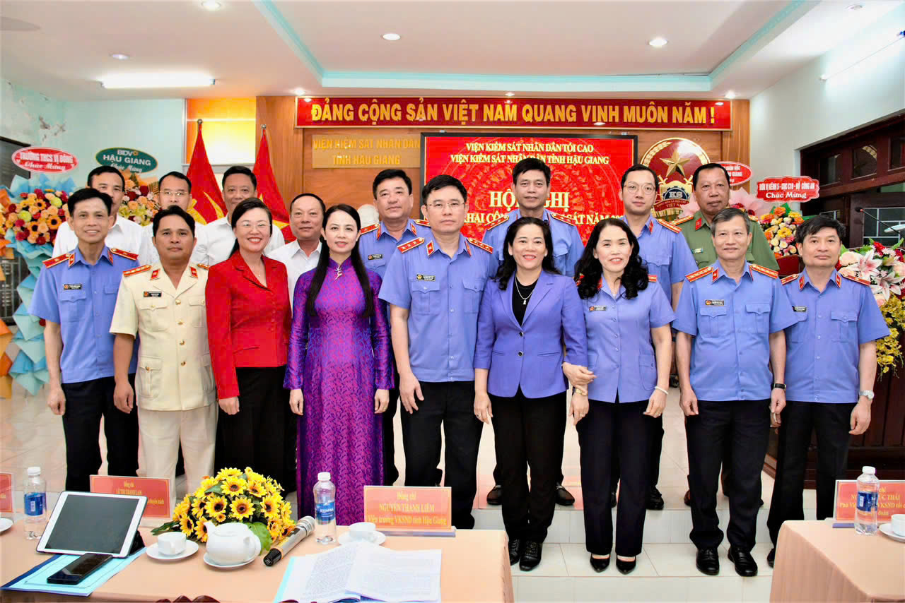 VKSND tỉnh Hậu Giang tổ chức Hội nghị triển khai nhiệm vụ công tác Kiểm sát năm 2025