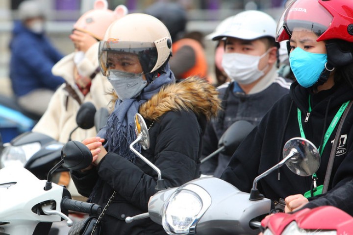 Bắc Bộ tiếp tục hanh khô, trời rét, Trung Bộ có mưa