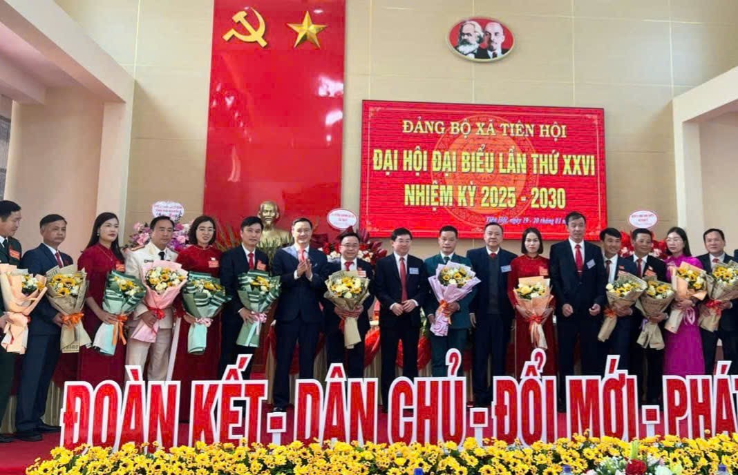 Đại hội đại biểu Đảng bộ xã Tiên Hội lần thứ XXVI, nhiệm kỳ 2025 – 2030
