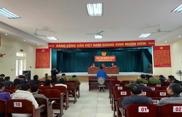 Phối hợp tổ chức xét xử 3 phiên tòa lưu động phòng ngừa tội phạm trong dịp Tết