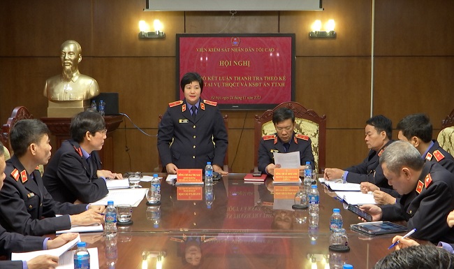 Công bố Kết luận thanh tra tại 2 đơn vị thuộc VKSND tối cao