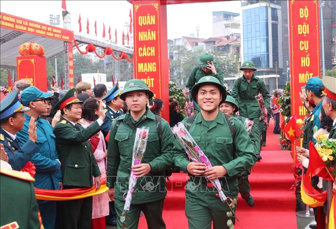 Hà Nội tổ chức đợt giao, nhận quân năm 2025