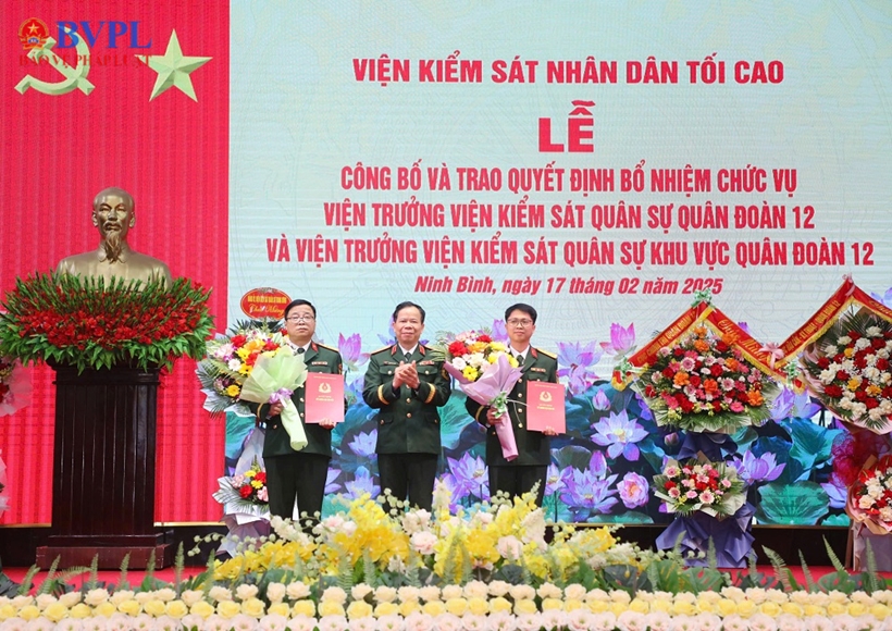Công bố quyết định thành lập Viện kiểm sát quân sự quân đoàn 12