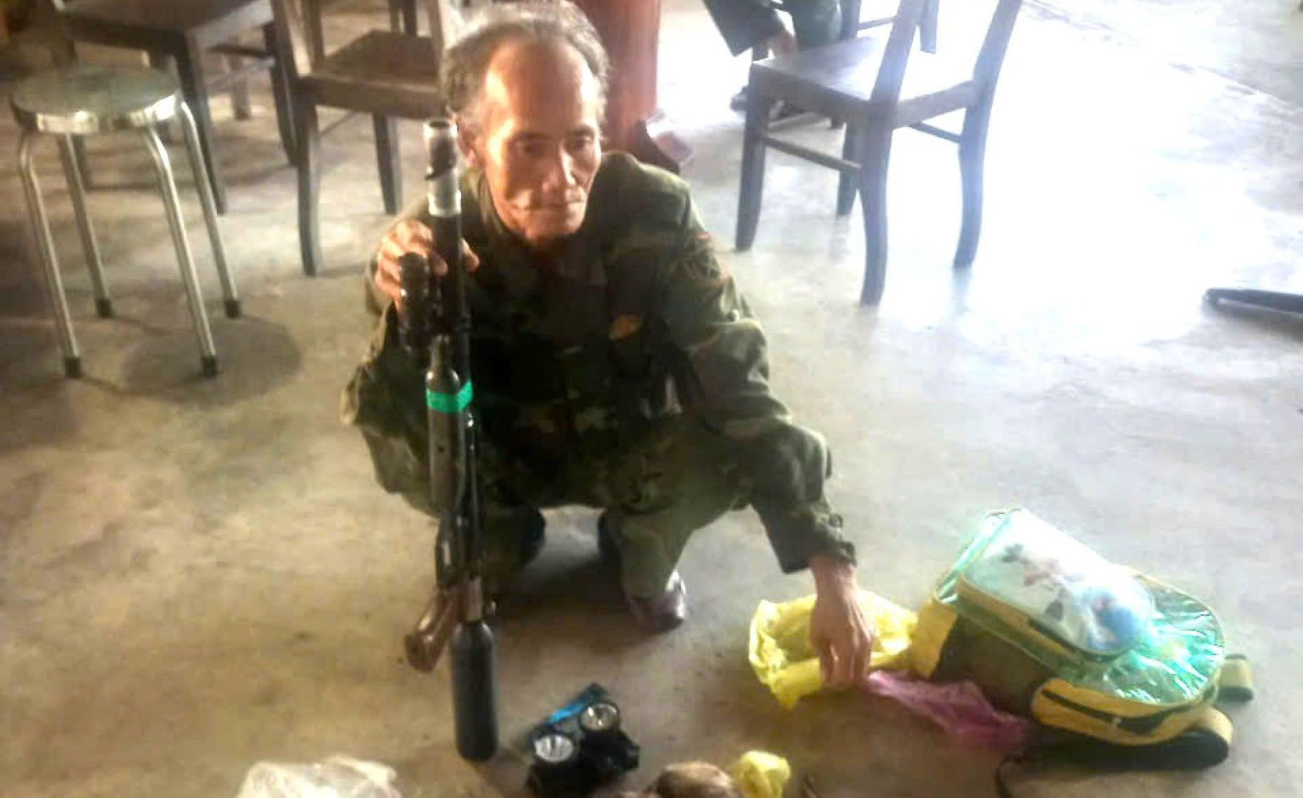 “U60” dùng súng bắn động vật quý hiếm Vườn quốc gia Lò Gò - Xa Mát