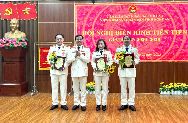Viện Kiểm sát nhân dân tỉnh Nghệ An vinh danh điển hình tiên tiến