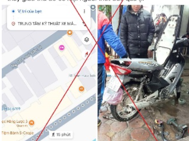 Thực hư thông tin người phụ nữ bị đe dọa, ép trả tiền tại quán sửa xe