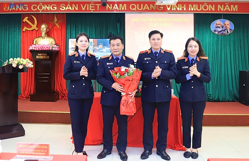 Đại hội Chi bộ Văn phòng Cơ quan điều tra VKSND tối cao nhiệm kỳ 2025-2027