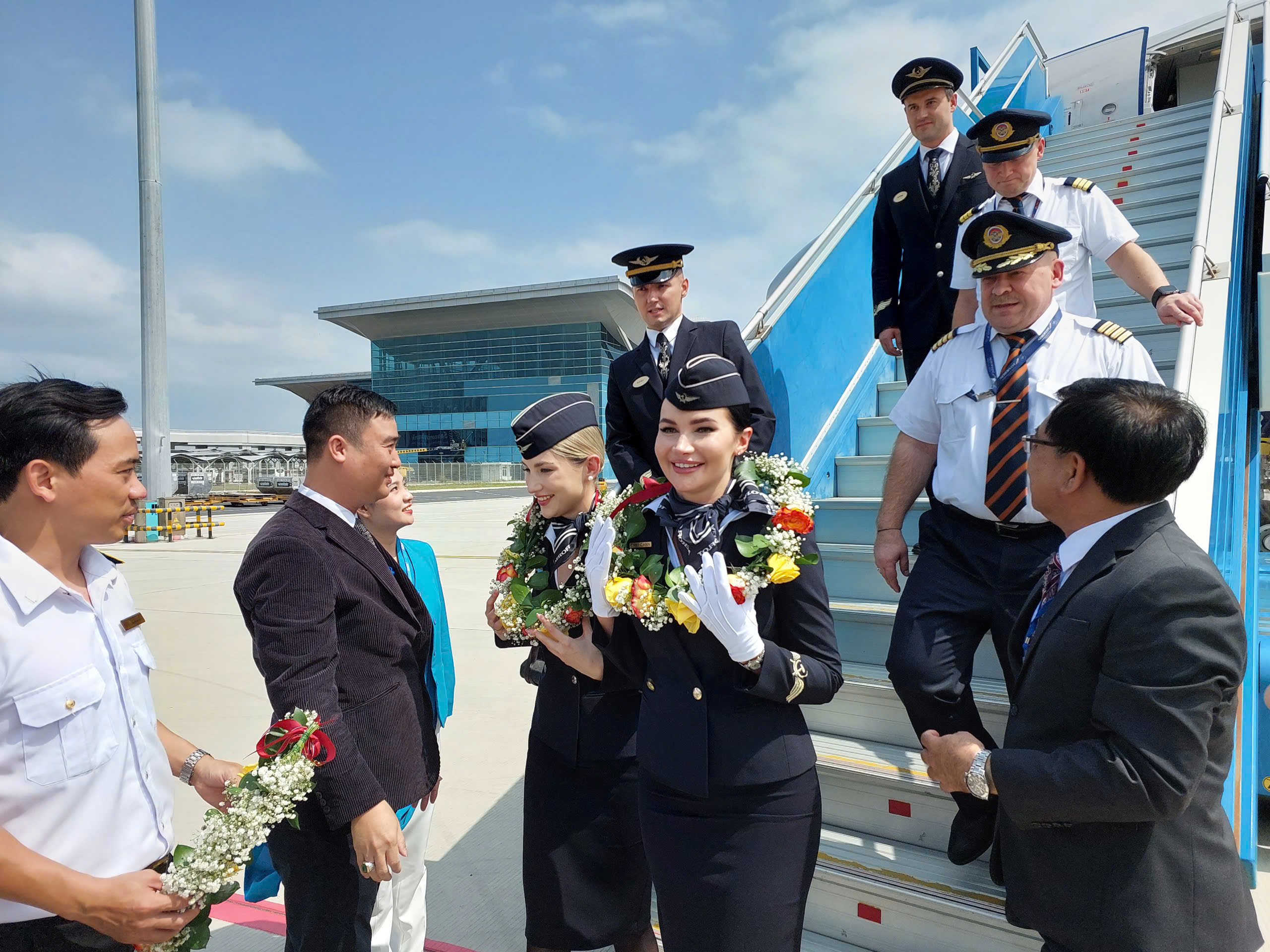 Khai trương đường bay thẳng Moscow, Nga- Cam Ranh, Khánh Hòa