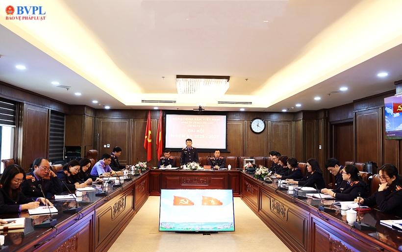 Chi bộ Vụ 11, VKSND tối cao tổ chức Đại hội nhiệm kỳ 2025-2027