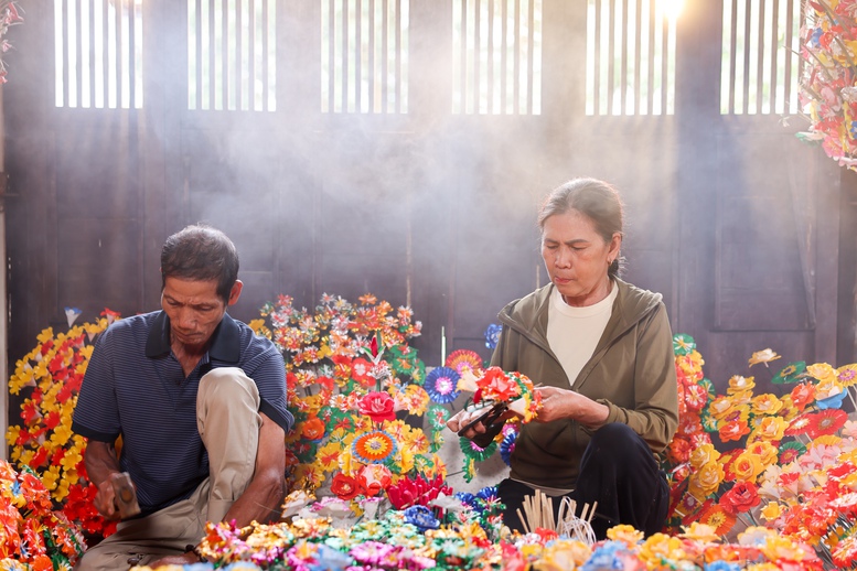 Khám phá làng hoa giấy Thanh Tiên - Nét đẹp tinh hoa cố đô Huế