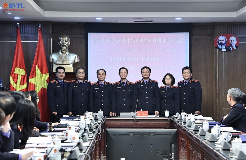 Vụ 3, VKSND tối cao tổ chức Đại hội Chi bộ nhiệm kỳ 2025-2027