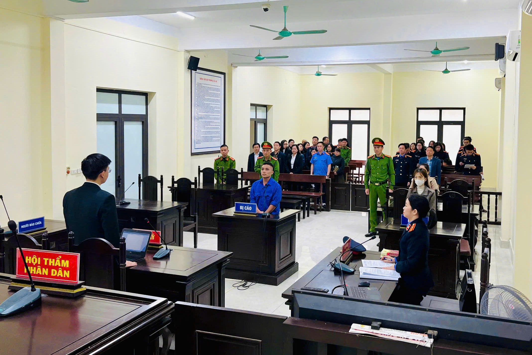 VKSND TP Hà Tĩnh phối hợp tổ chức phiên toà hình sự rút kinh nghiệm theo cụm