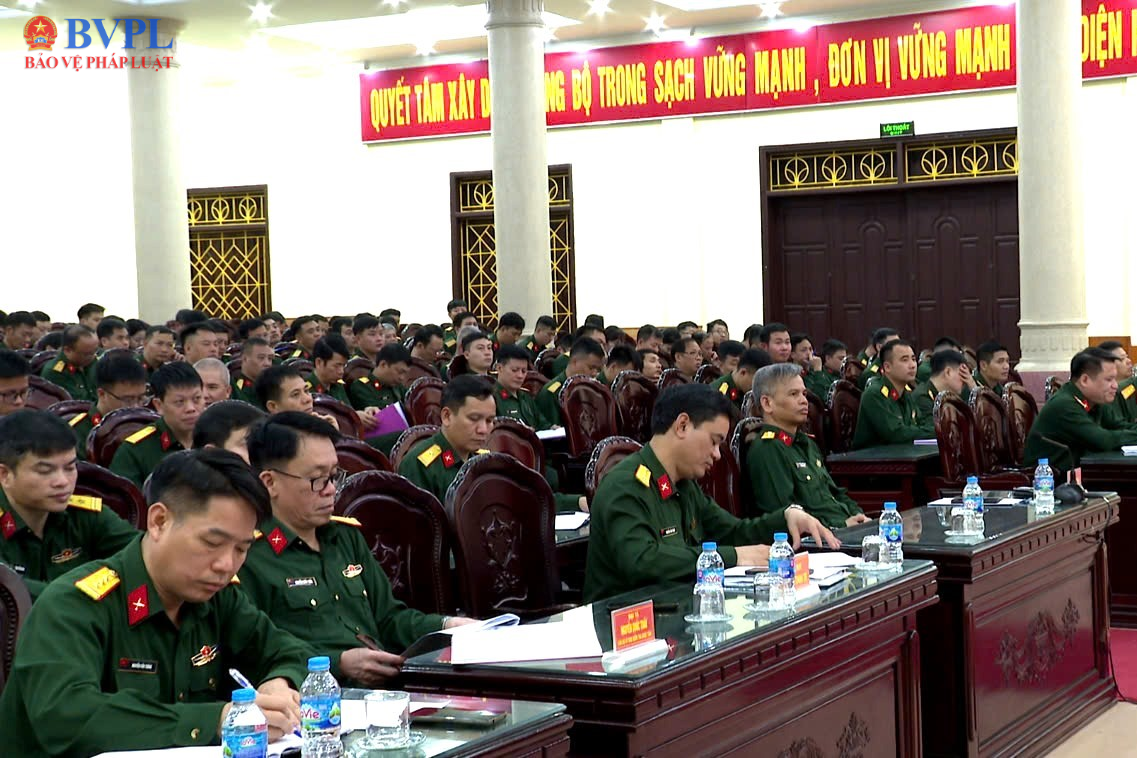 VKSQS khu vực 32 phối hợp tuyên truyền tại Bộ Chỉ huy Quân sự tỉnh Nam Định