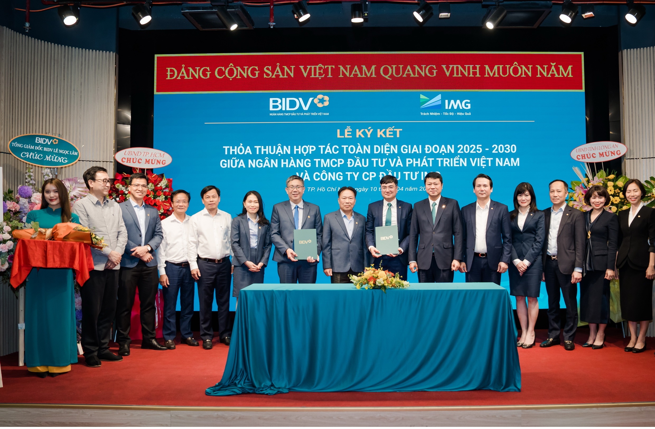 BIDV và IMG đồng hành phát triển bền vững