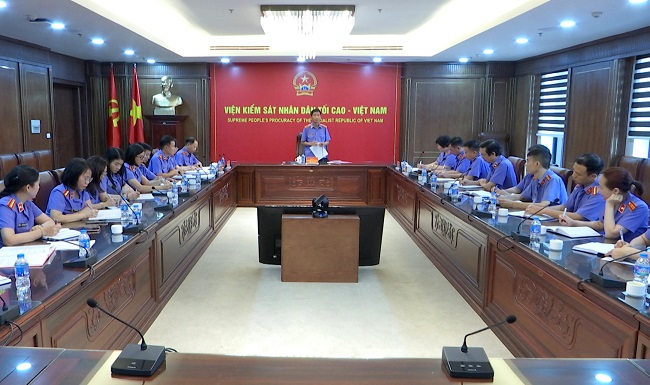 Thanh tra VKSND tối cao sơ kết công tác 6 tháng đầu năm 2025