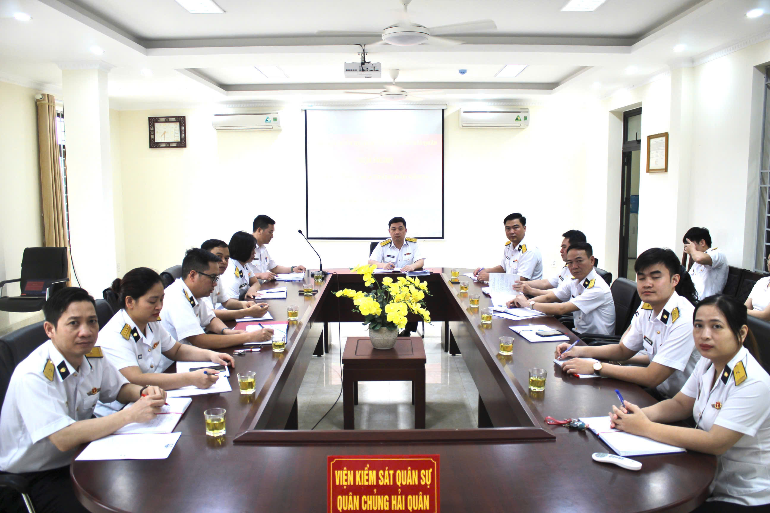 Viện kiểm sát Quân sự Hải quân sơ kết công tác 6 tháng đầu năm 2025