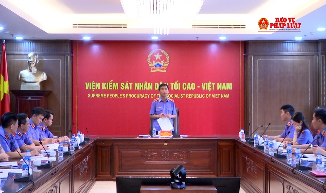 Vụ 1, VKSND tối cao sơ kết công tác kiểm sát 6 tháng đầu năm 2025
