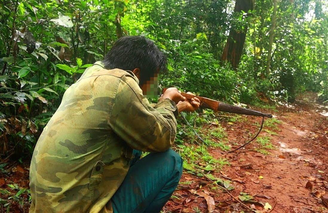 Phát hiện 2 đối tượng dùng súng săn giết hại 5 cá thể khỉ ở khu Bảo tồn