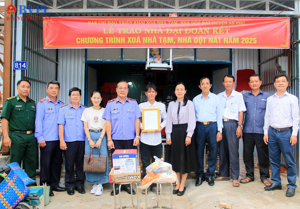 Mái ấm nghĩa tình nơi đầu nguồn An Phú