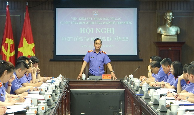 Vụ 3, VKSND tối cao Đạt nhiều kết quả nổi bật trong công tác 6 tháng đầu năm 2025