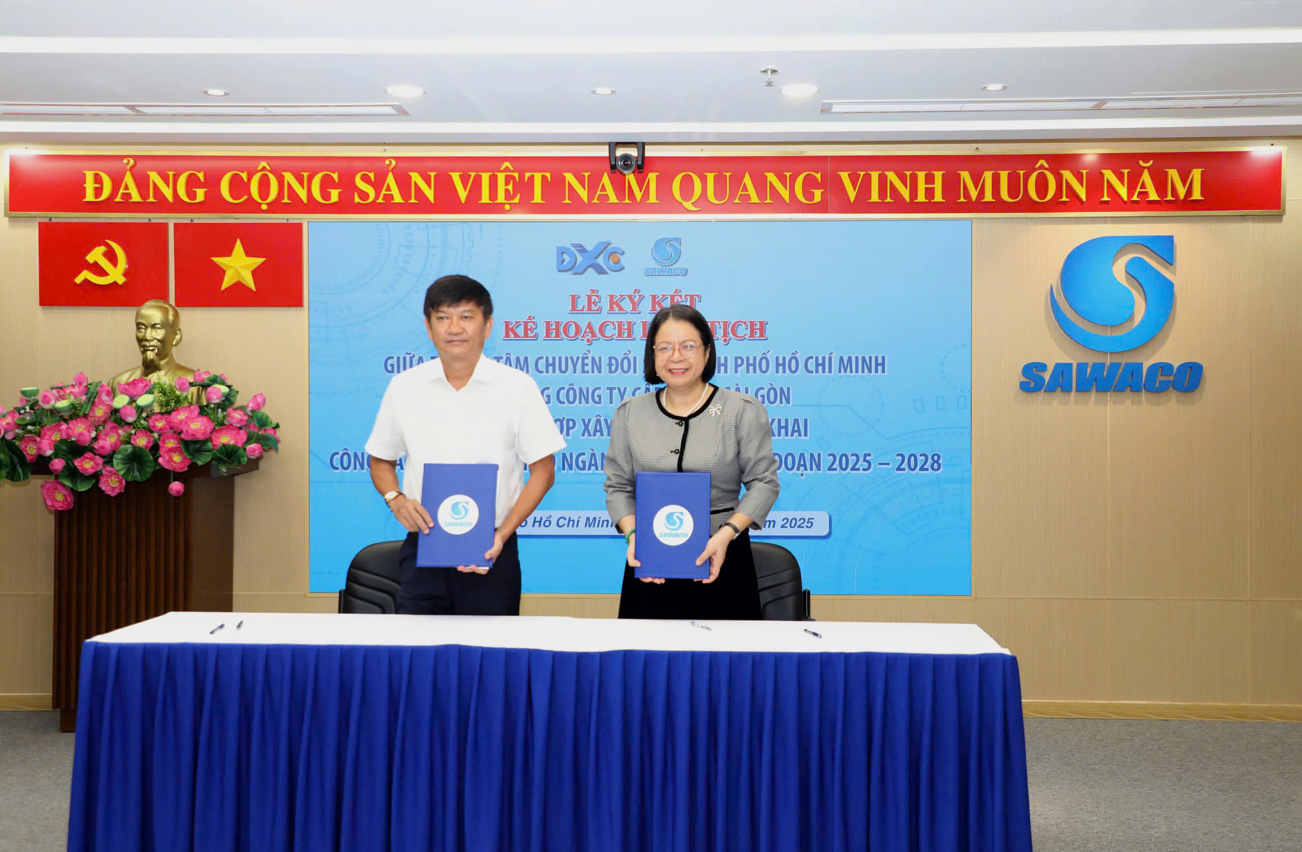 Sawaco khánh thành trung tâm vận hành hệ thống cấp nước SWOC và Trung tâm Dữ liệu hiện đại